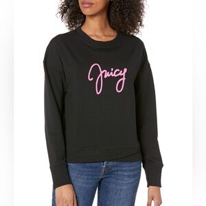 Juicy Couture lightweight sweatshirt sz L